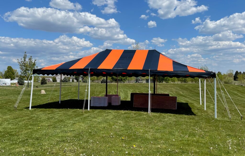 Colored/Striped Tension Tents DAD'S Tents Specializing in Tents